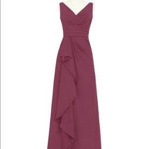 Azazie Bridesmaid chiffon dress